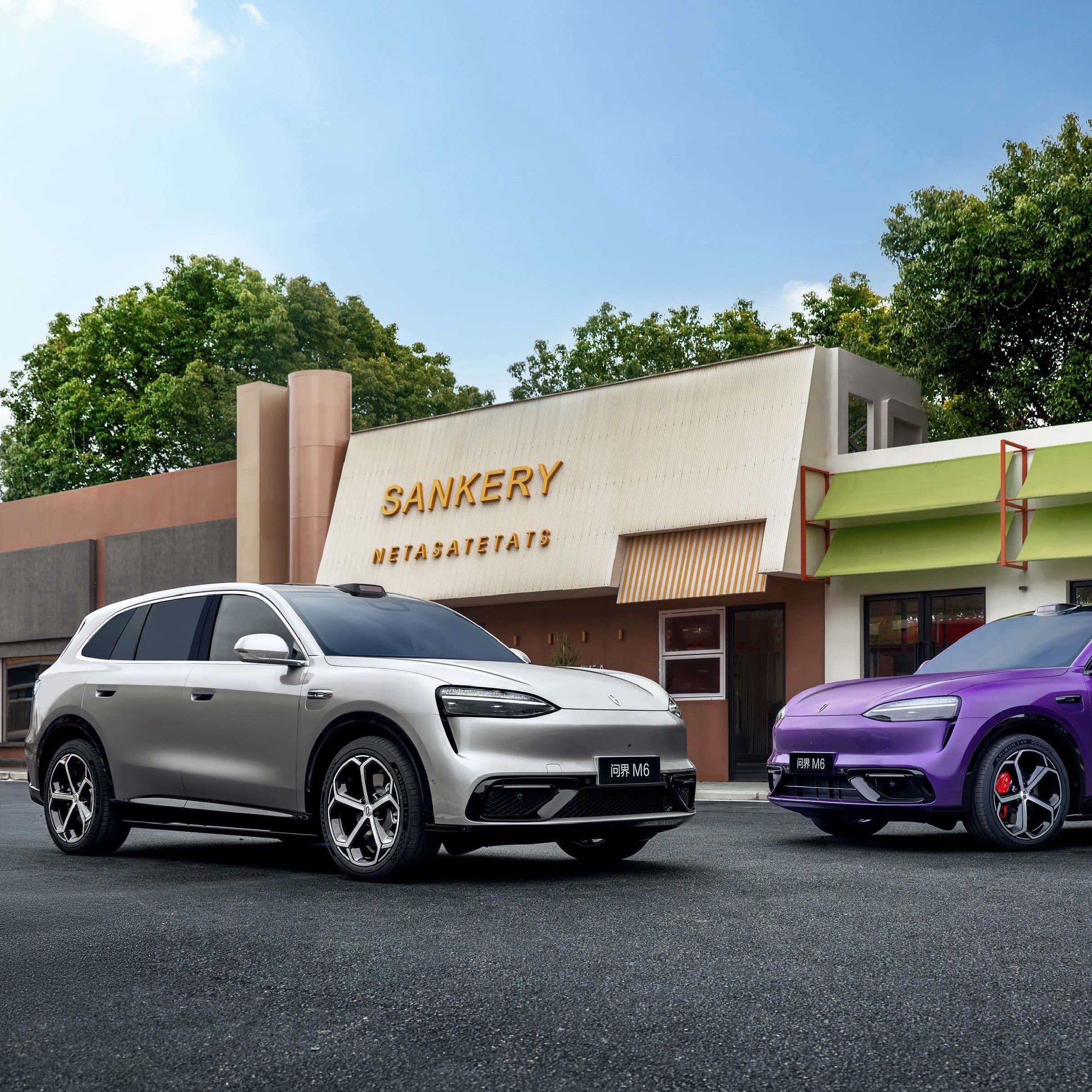 哇喔！问界M6首批展车明日起陆续到店终于来了！问界M6明日同步小订，首批全国9