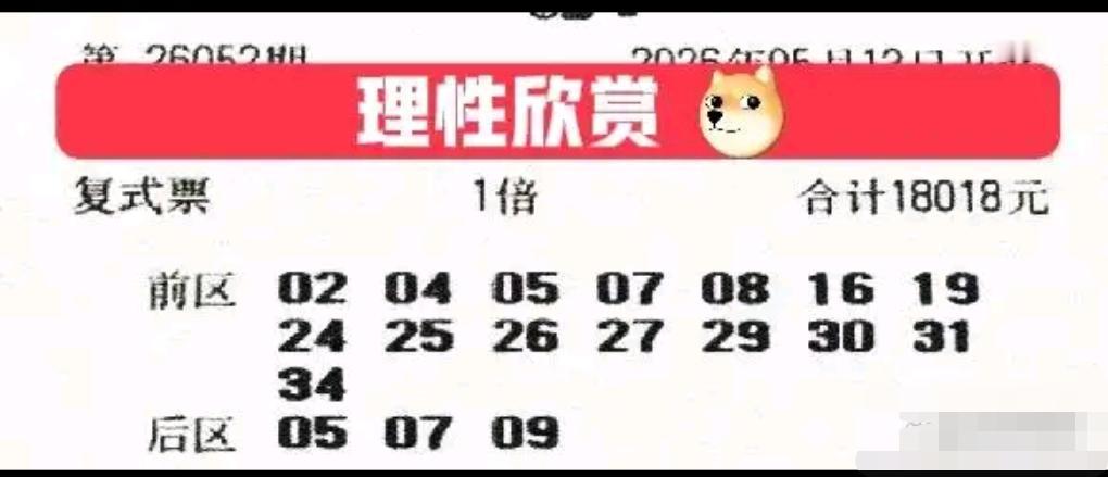 本期为大乐透本年度派奖第3期（26052期），各类大额复式票扎堆亮相，其中更含3