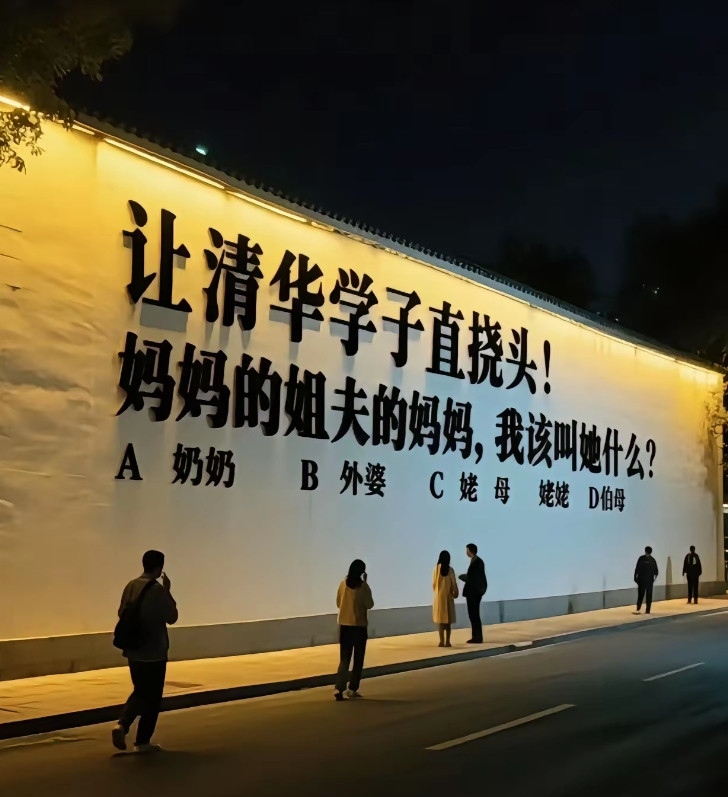 清华的学生看到了也直挠头