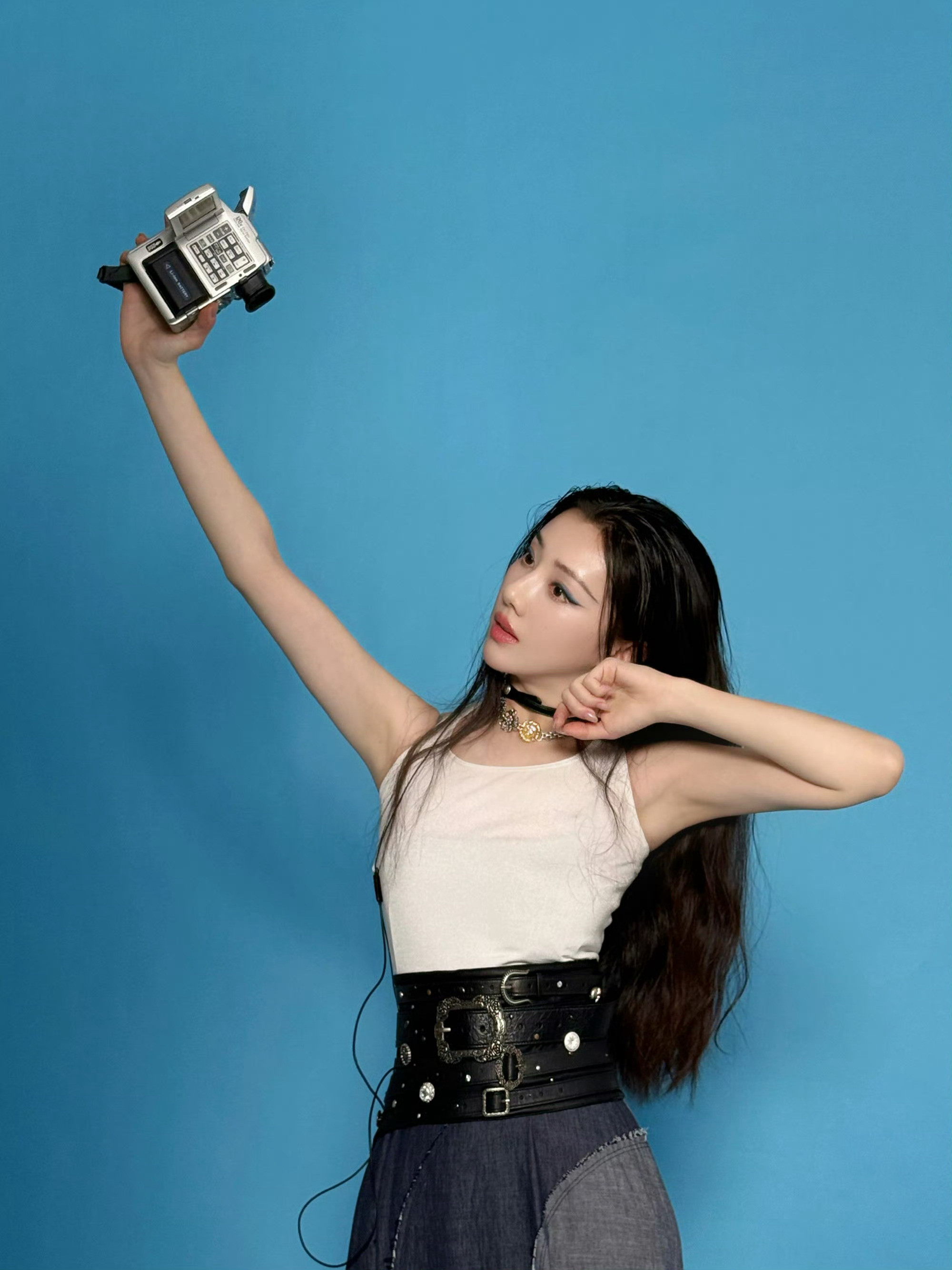 王鹤润的风格如此的百变啊，已经被姐姐完全给美到了