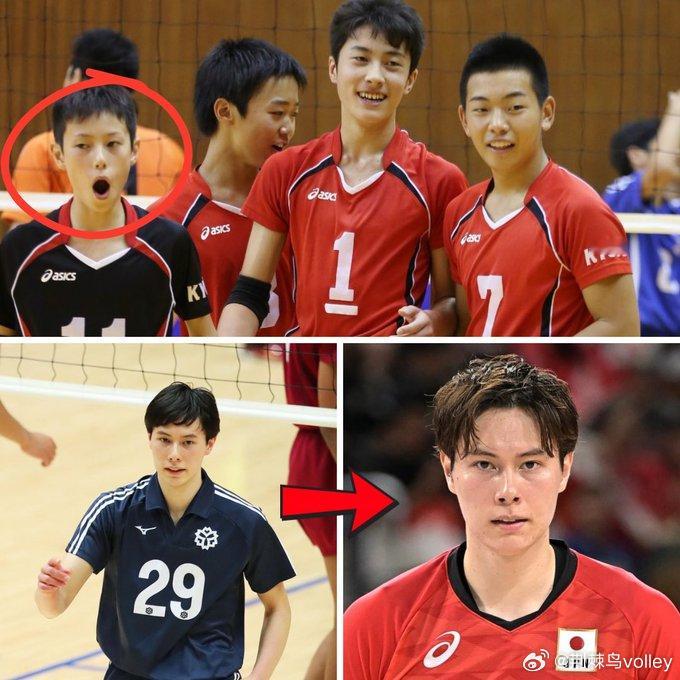 曾经那个一直捡球的少年，如今已经日本男排亚锦赛夺冠并直通奥运的关键人物。日本男排