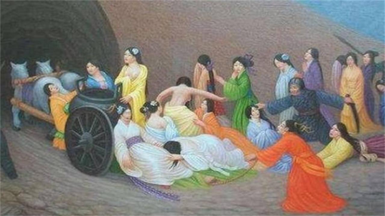 殉葬从不是“坐等死”！殷墟、明墓挖出痕迹。古人拿发簪凿墙，挣扎到最后一秒 