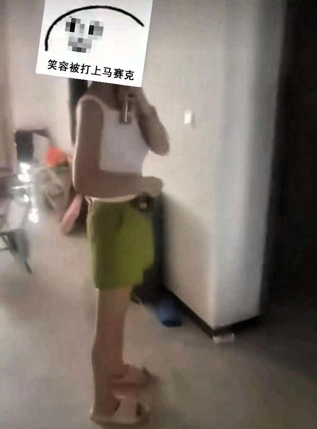 河北巨鹿县，90后货车司机提前回家，撞见妻子在家和别人亲热，男的只穿裤衩从二楼跳