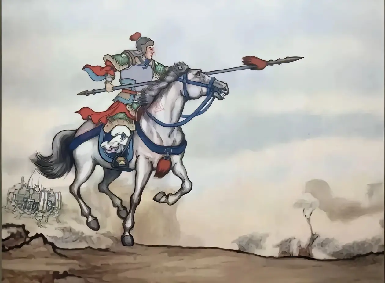 三国中，吕布败亡后，除张辽外，曹操还得一员名将，这位名将18岁劫囚救父...