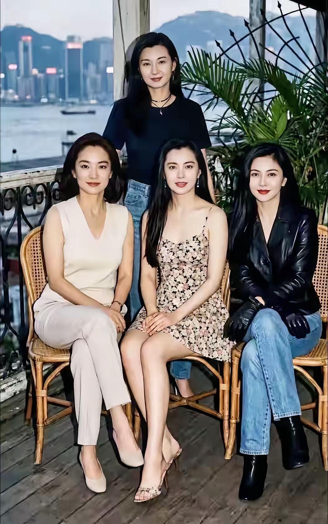 香港的四大美女，都是绝世美女人间尤物，没有之一。