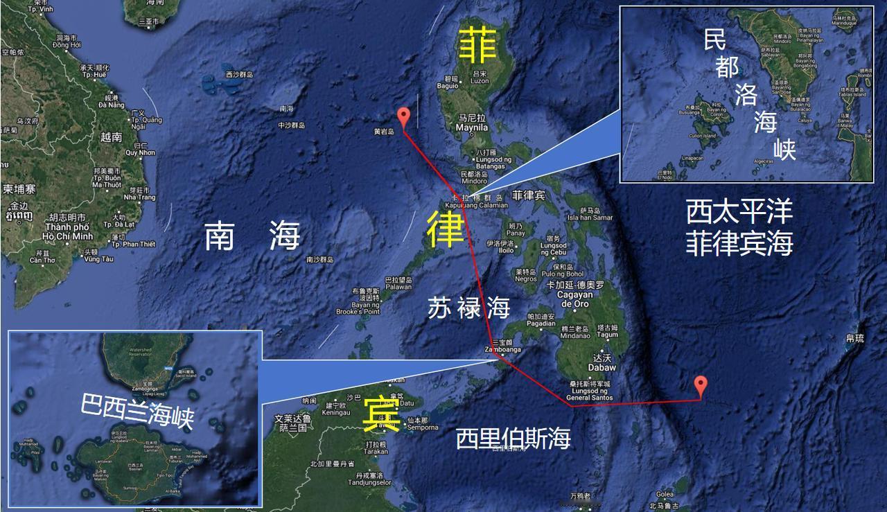 “切腹穿越”，中国海军最具威慑力的航行，下一步该收复中业岛了我们先来看看这张图