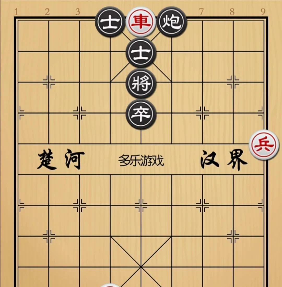 象棋：困龙深渊空盘踞二猴盘旋甚结局如图红先手！红方俥兵爷俩，不过这红俥虽然
