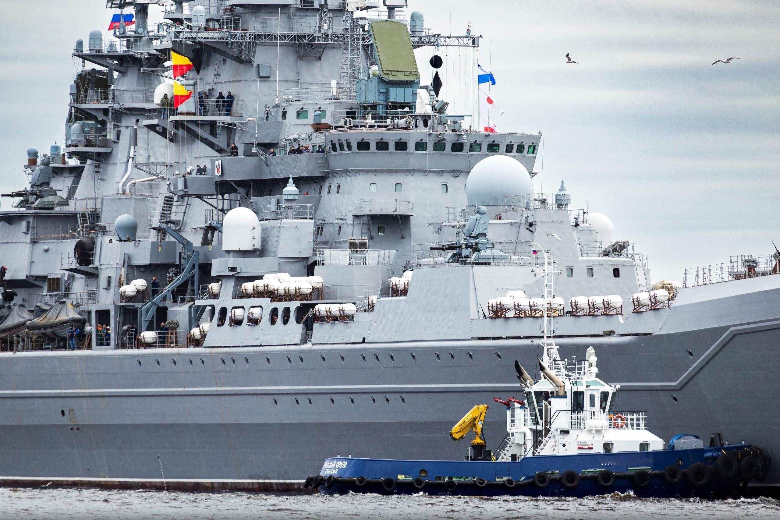 1442M型基洛夫级重型核动力导弹巡洋舰“纳希莫夫海军上将”号完成大修及现代化升