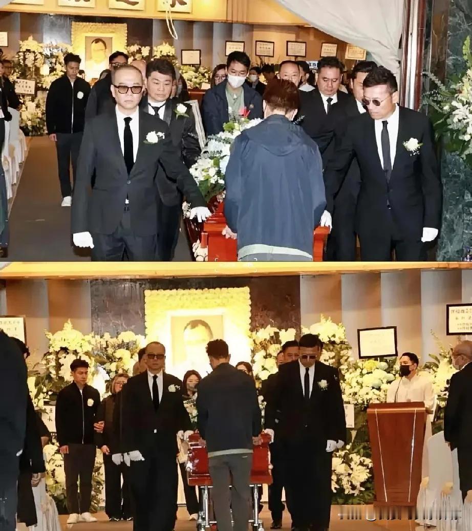 看到欧阳震华和苗侨伟为许绍雄扶灵的消息，心里咯噔一下。我爸盯着那份扶灵名单