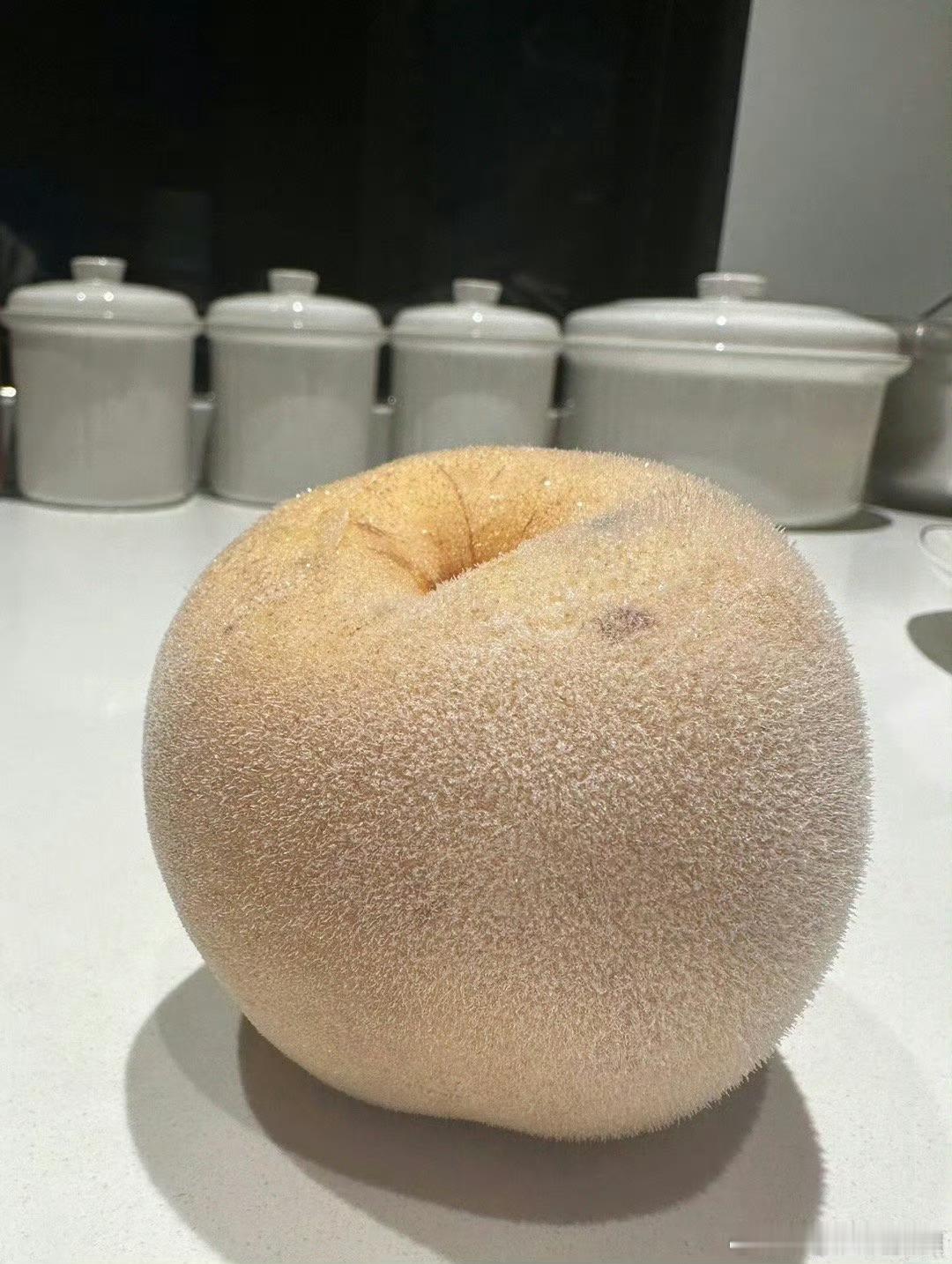 我的冻梨他为什么不黑，虽然毛茸茸的有点可爱