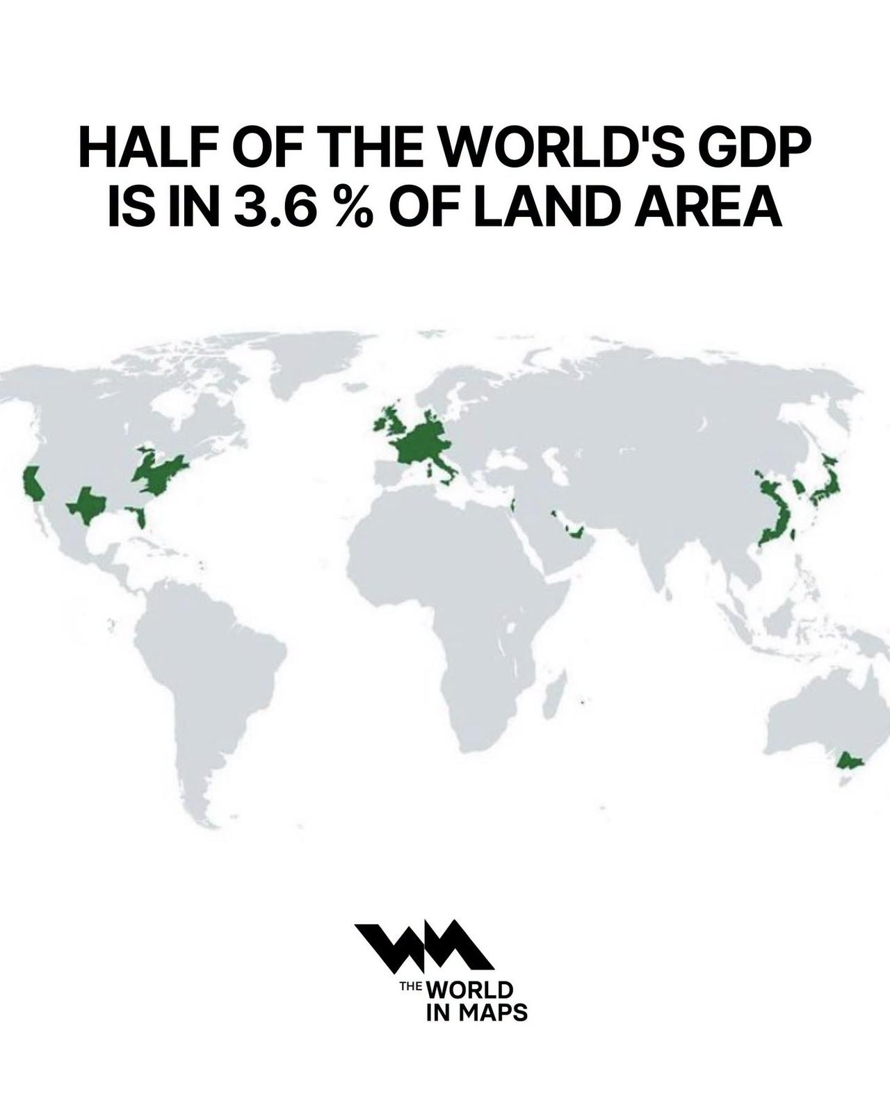 占世界面积只有3.6%的地方，创造了全世界一半的经济总量（GDP），这分别是东亚
