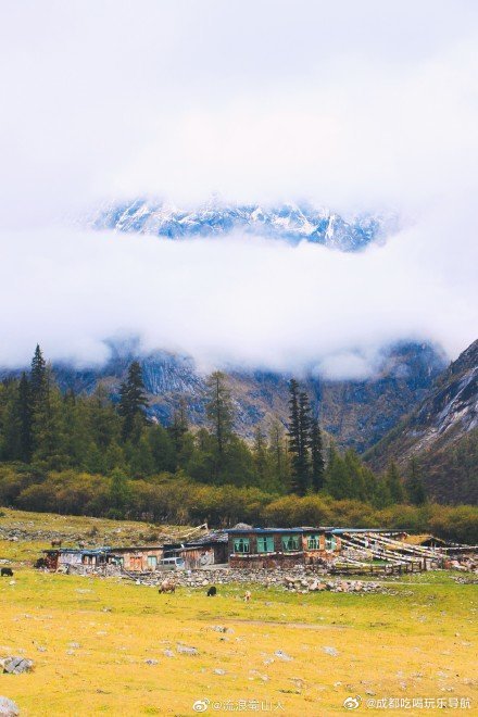 成都出发200km的四姑娘山双桥沟，绝佳风景旅行地，如丝如画的仙境！​​​