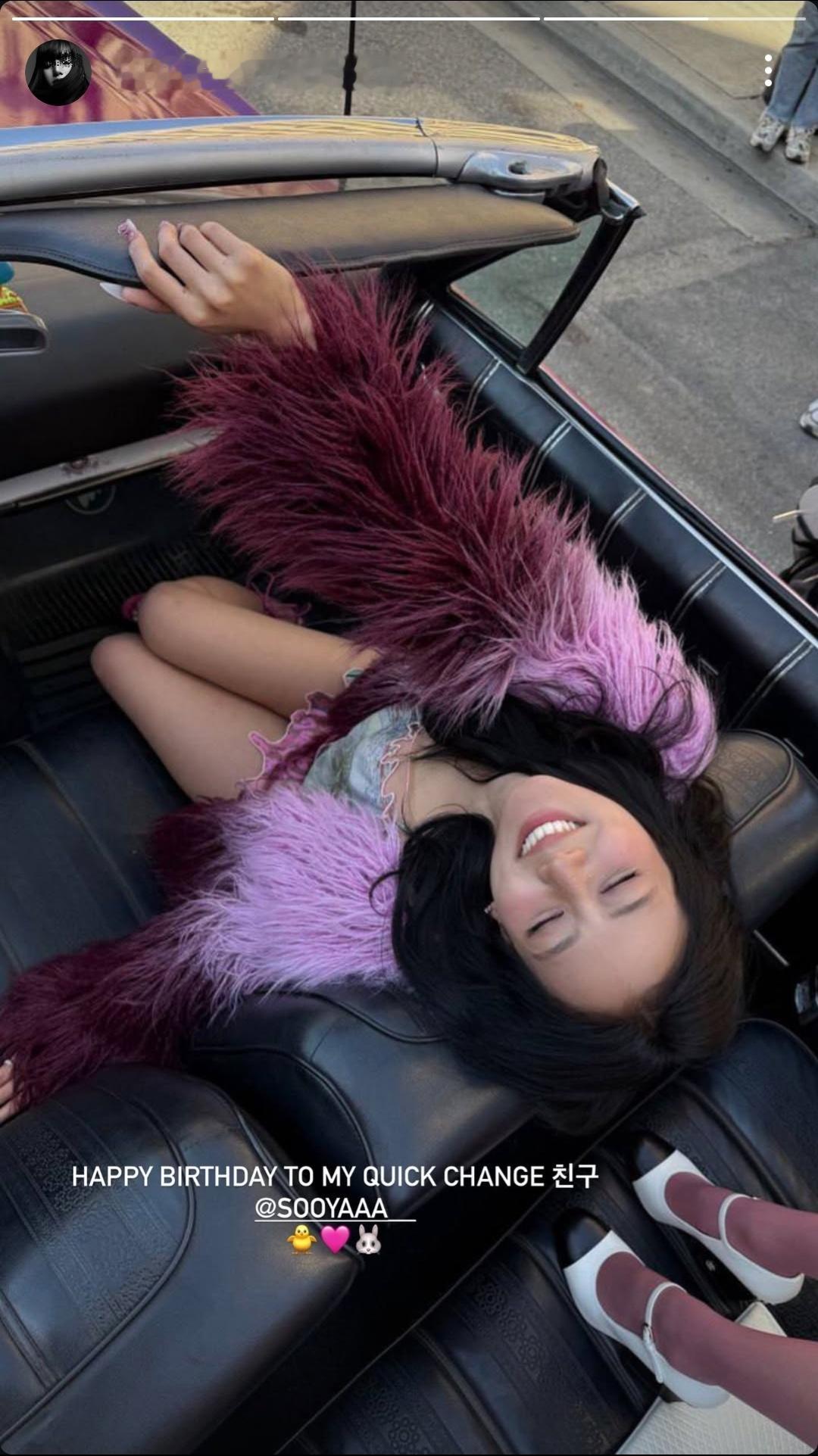 260103Lisa更新IGSTORY🐣🐰“祝我的闪电换装亲故生日快