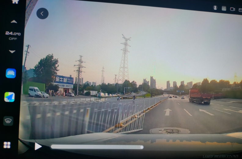 长城H6ACC辅助驾驶靠一个摄像头纯视觉城市路非常好的情况下，速度60开着A