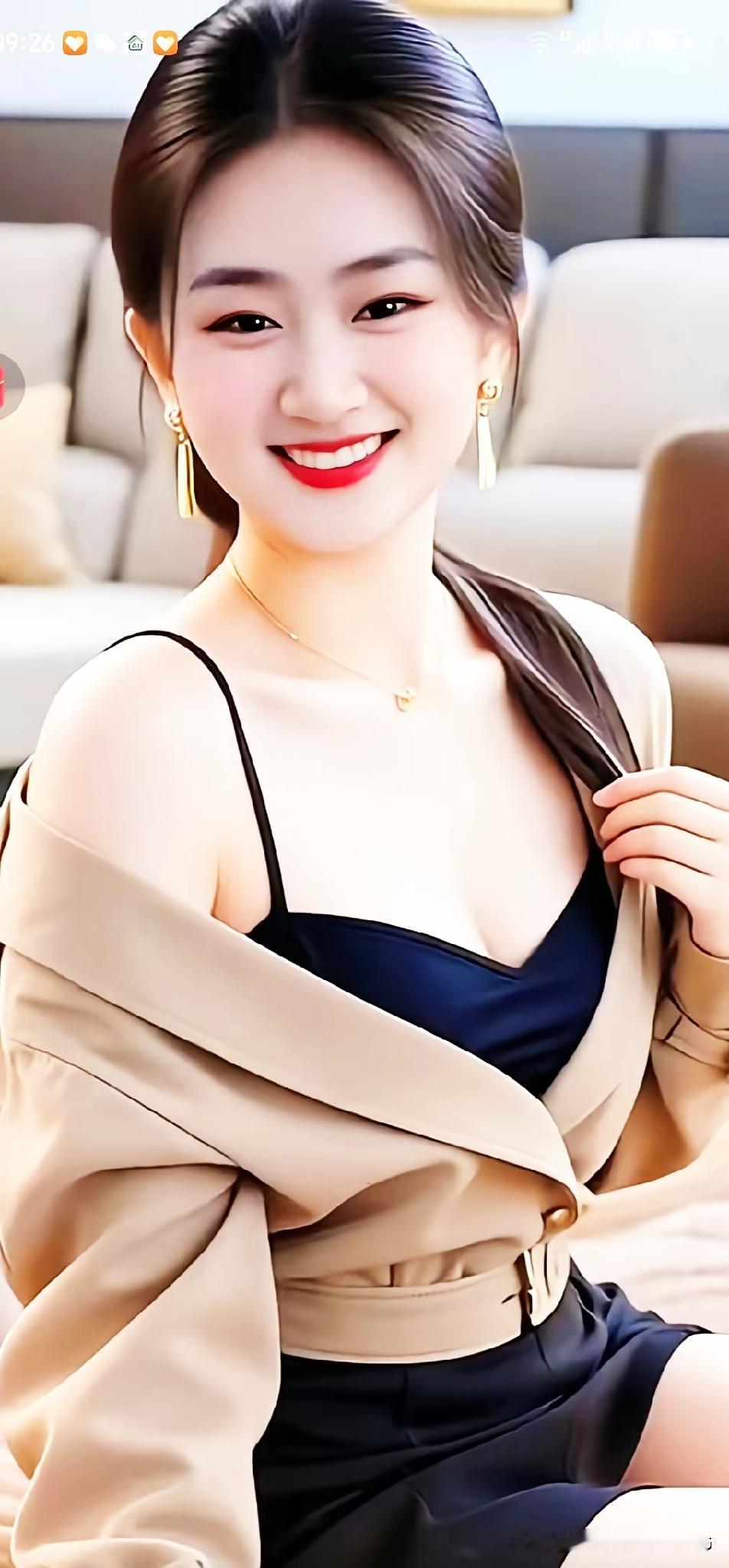 甜美笑容，时尚穿搭，轻松自在，享受美好时光！😊✨