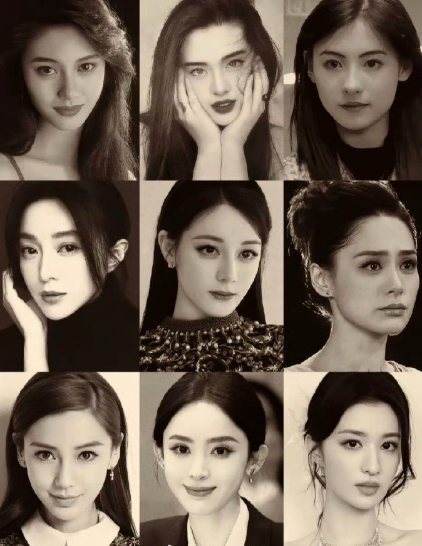 浓颜美人vs淡颜美人​​​