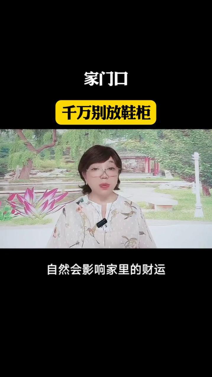 家门口千万别放鞋柜。家门口千万别放鞋柜。可能很多人觉得鞋柜放门口很方便，出门进