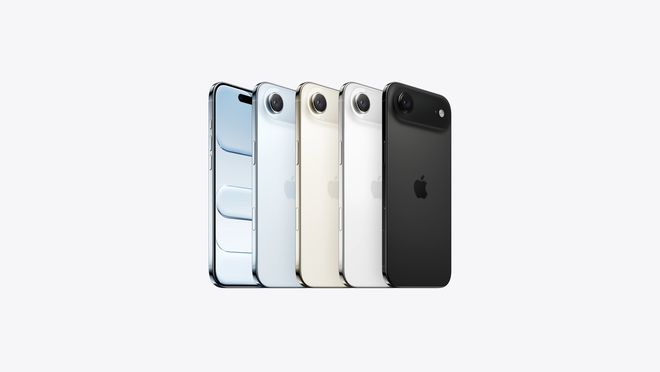 苹果上调国行iPhone Air售价: 8799元起, 最高涨幅约19%