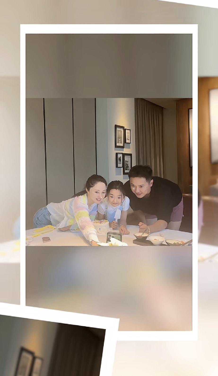 高云翔与董璇罕见同框一起给女儿小酒窝过生日，但这个画面却成了许多网友的意难平，因