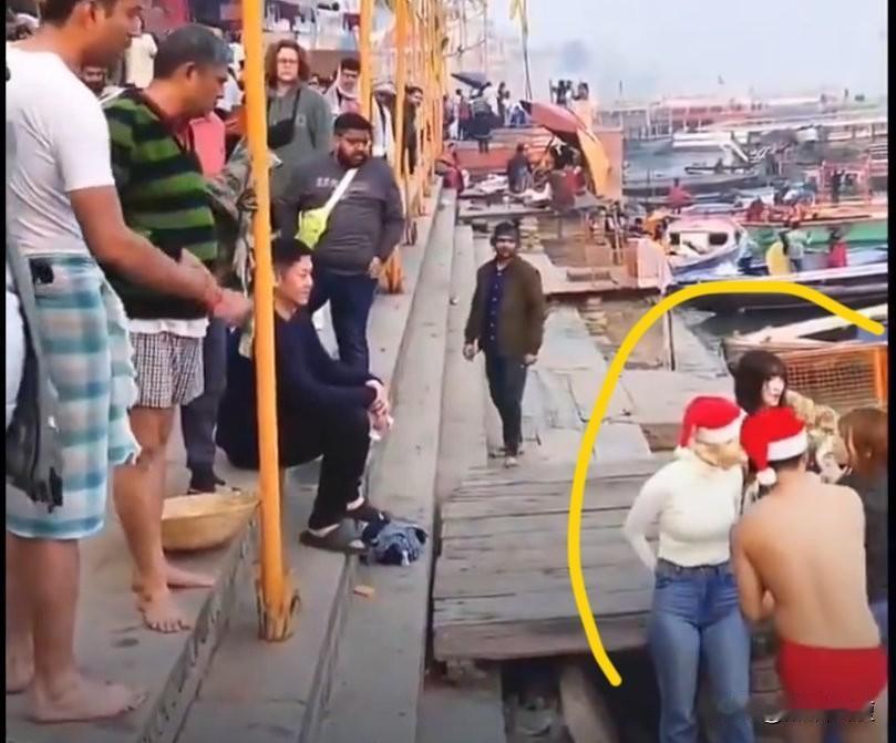 凭什么印度人可以污染恒河，但日本人就不可以[捂脸哭]这简直是一出地球上最高素质