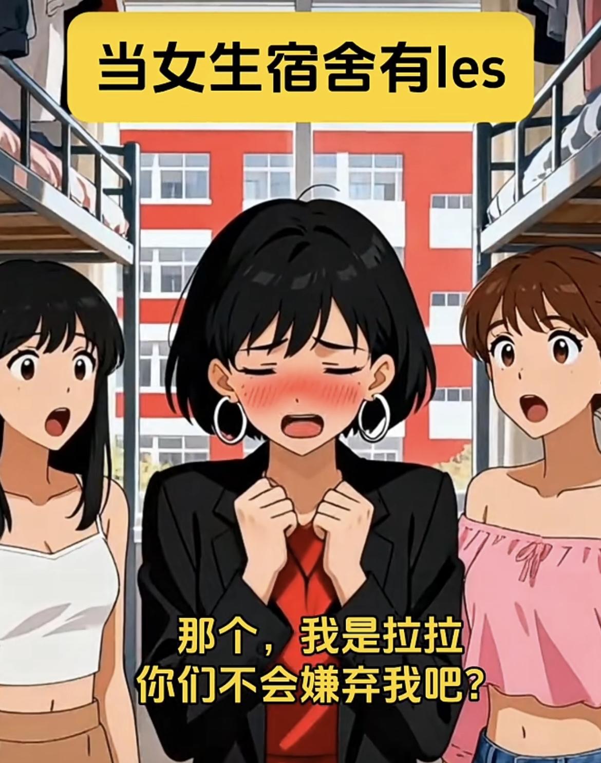 “当男女宿舍出现Les跟Gay的反应”[笑着哭][笑着哭]