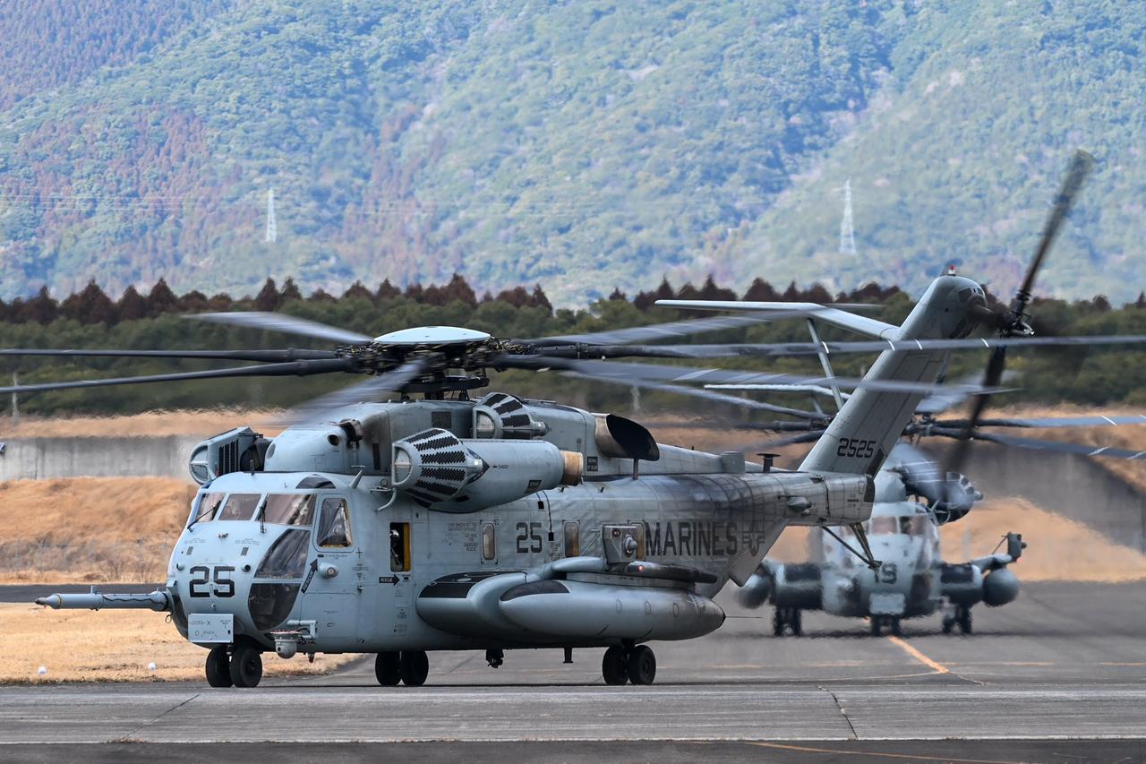 重型直升机的压迫感！