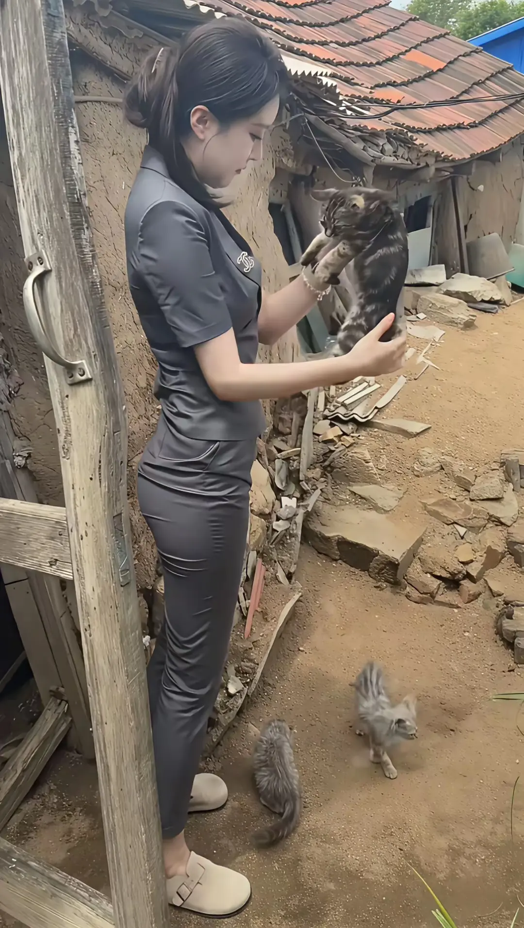 长这么漂亮，何必守在村里呢？