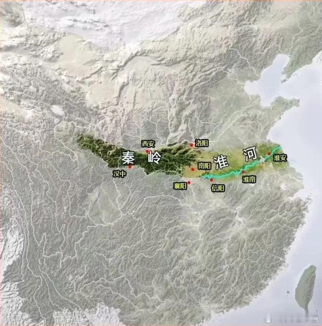 中国地理南北分界线上的城市中国地理，南北以秦岭-淮河作为分界，分界线南北的城市，