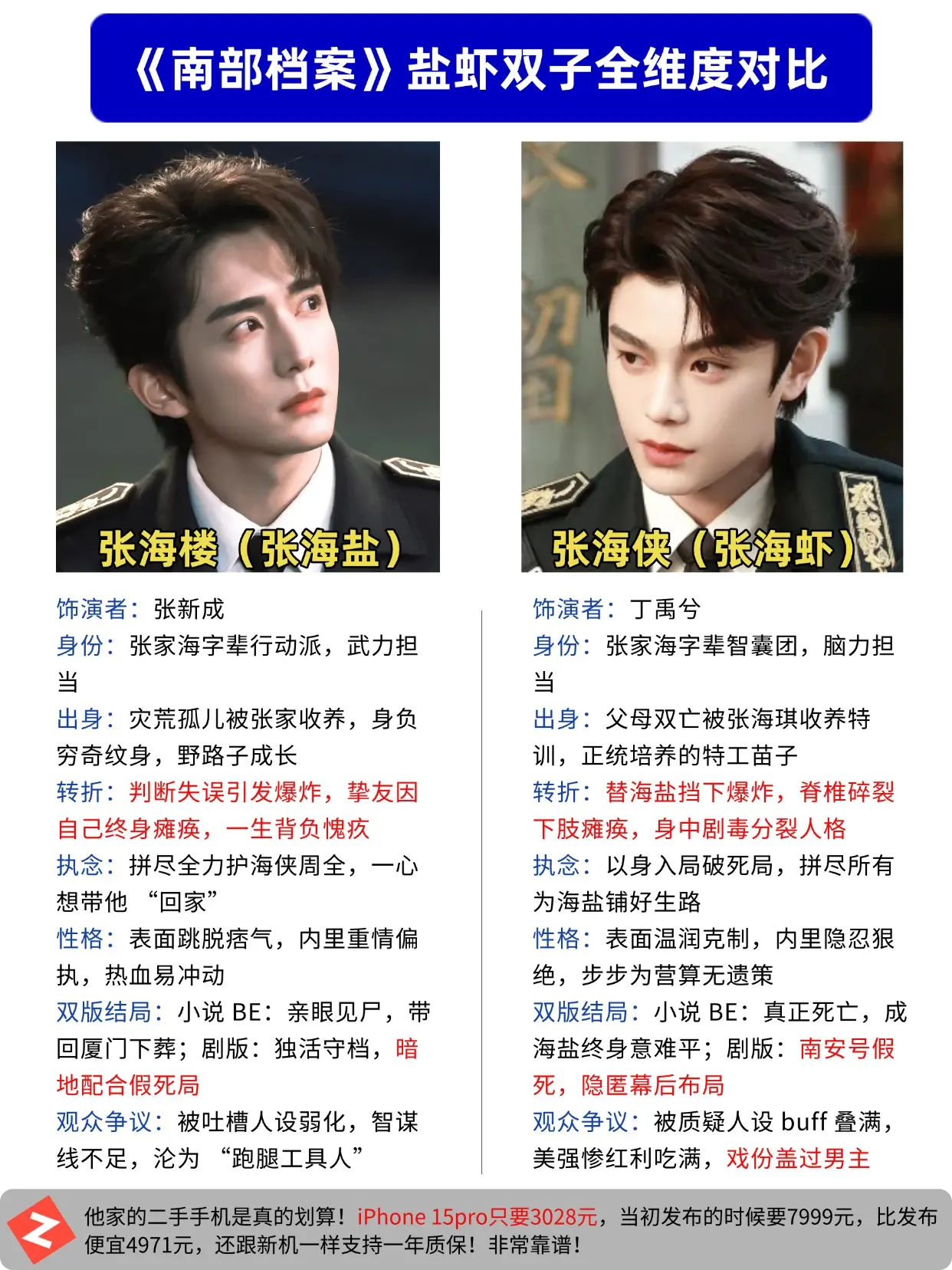 《南部档案》盐虾双子全纬度对比。