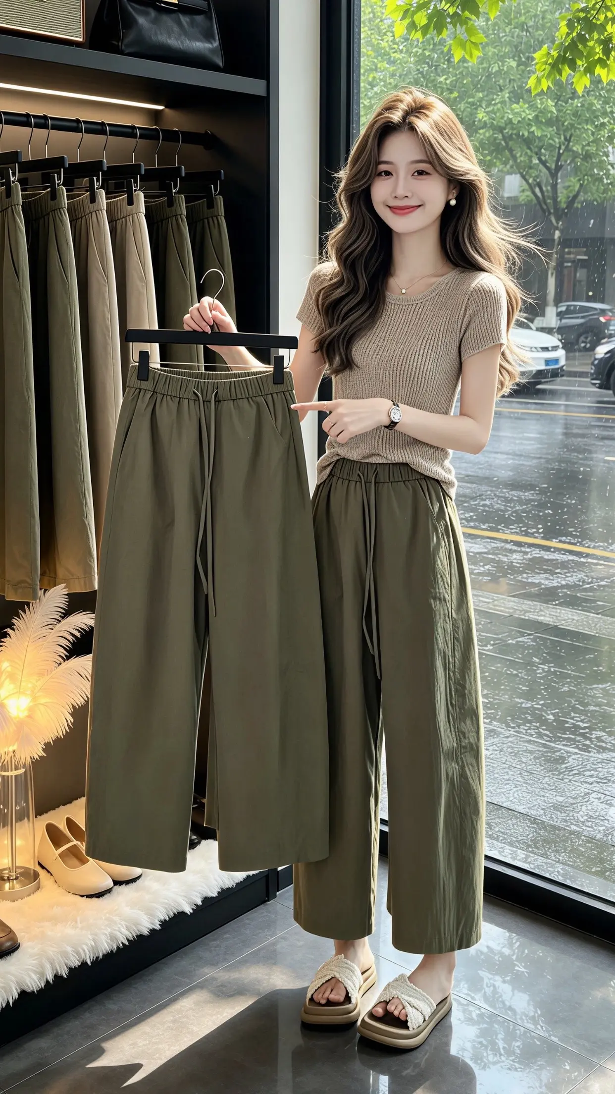 女生不费力的夏季穿搭 百搭神裤人手一条 显瘦显高显腿长裤子 夏日穿搭主...