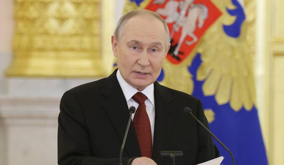 #普京认为国际局势日益恶化#【普京也察觉，“国际局势日益恶化，世界太危险了”】据