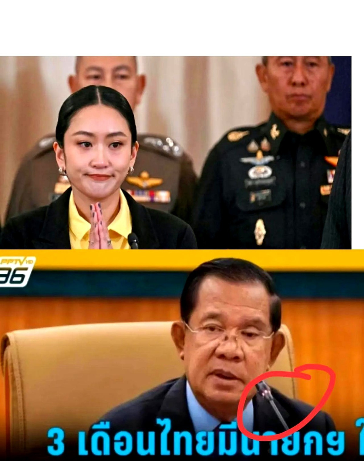 洪森送祝福，泰国网友炸锅了！泰国网友们坐不住了，洪森这波