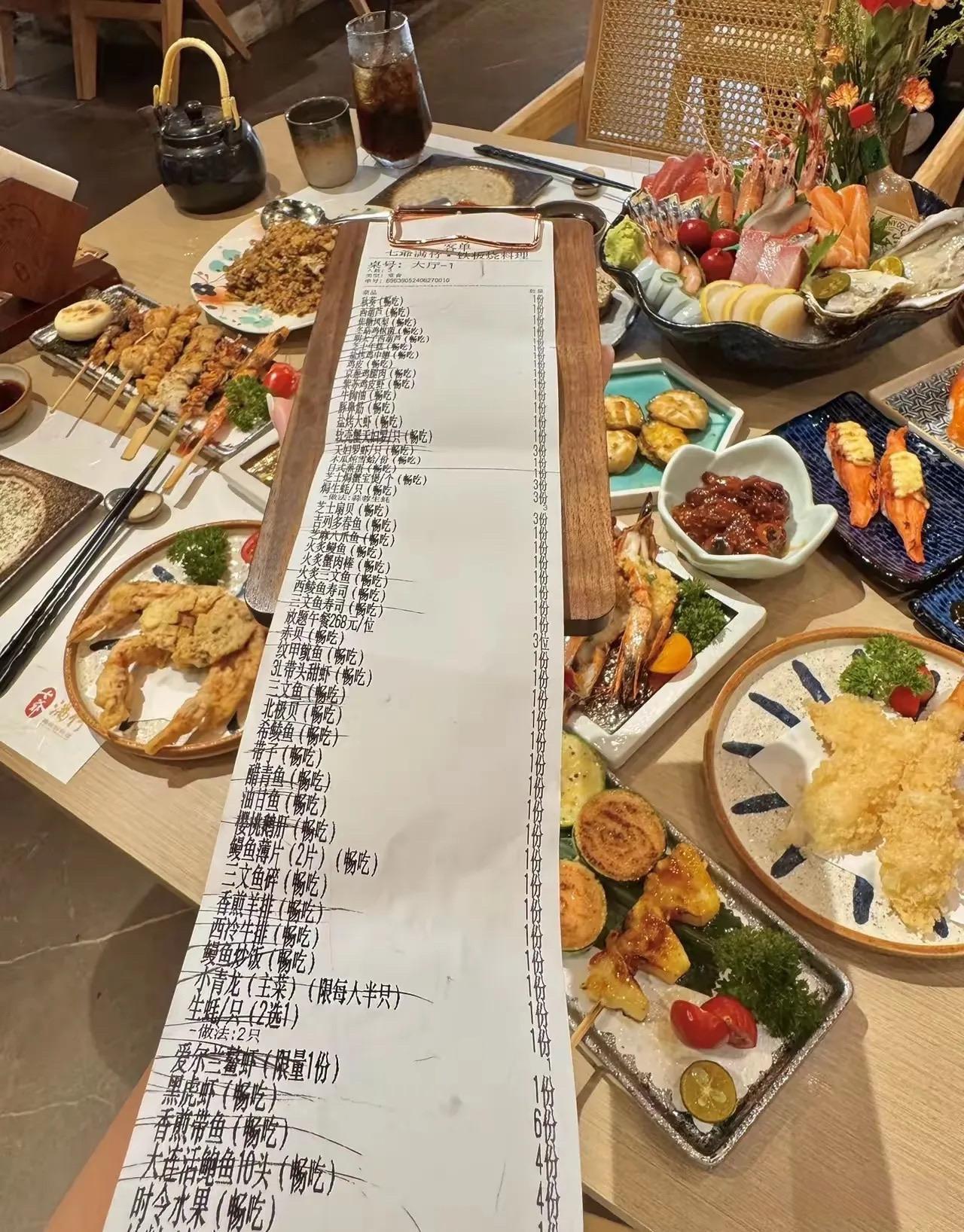 这是多少人的聚餐