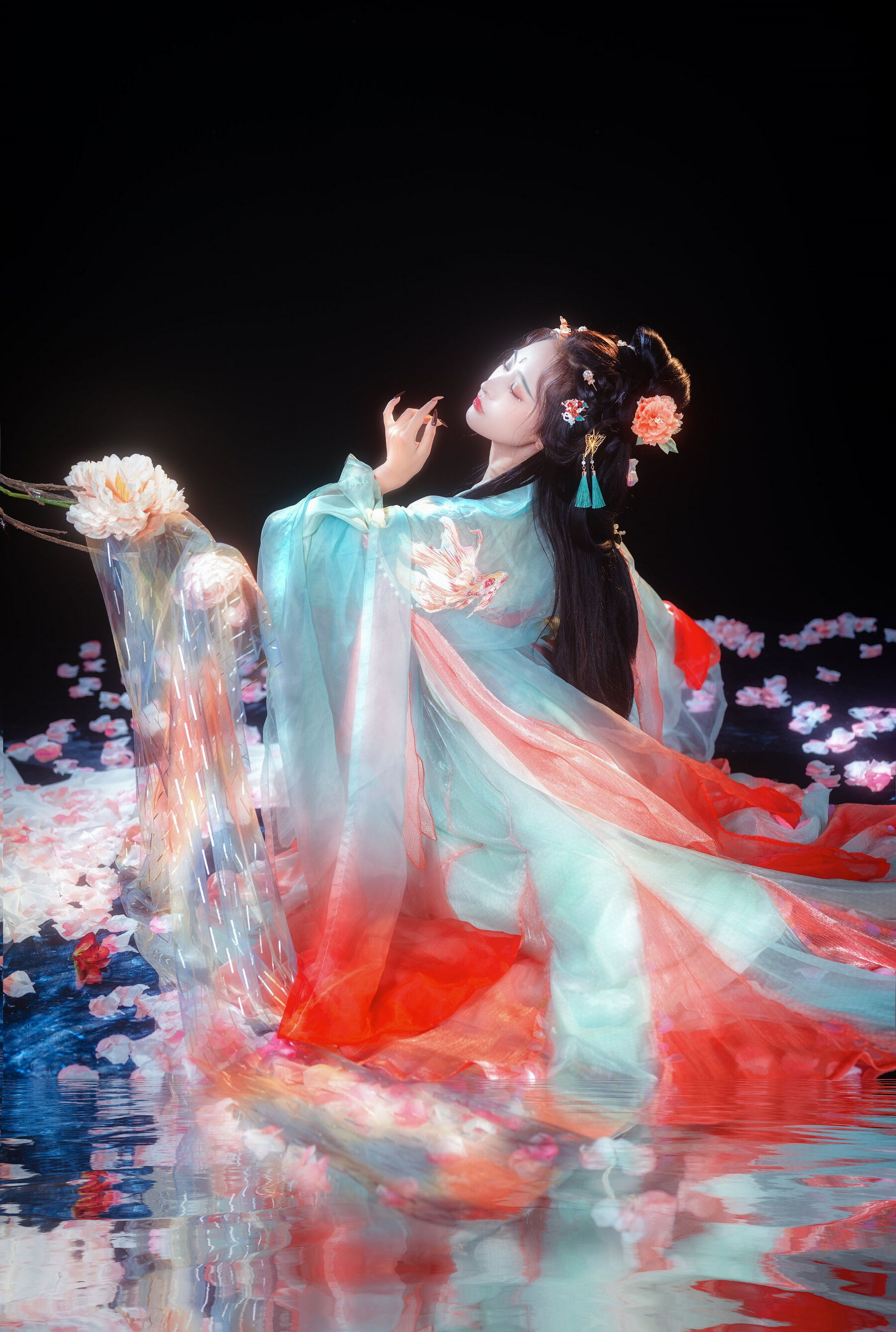 古装美女写真，美轮美奂是不是就是这个意思？