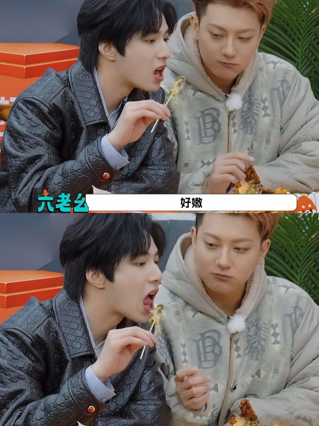 黄子韬刘耀文确认过眼神遇到对的人这对“吃货兄弟”的友情故事：始于对视，忠于美