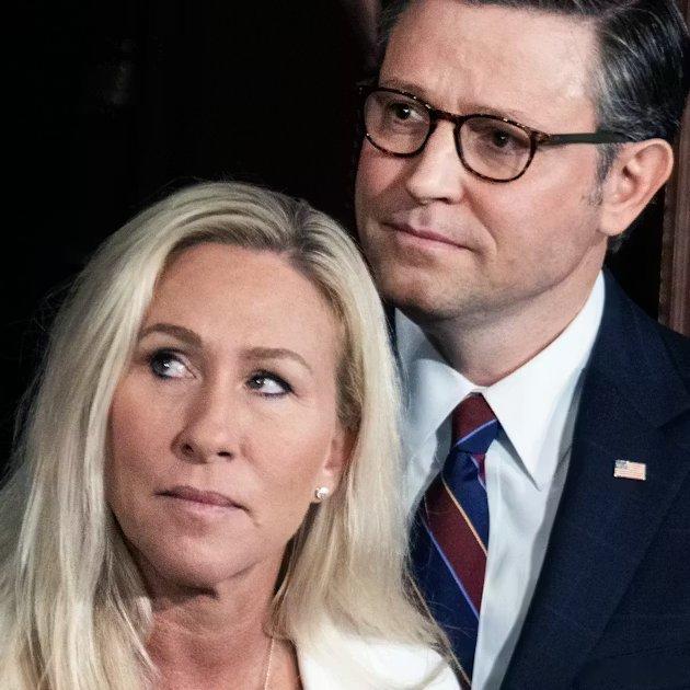 ‼️重磅消息——MAGA内战爆发，玛乔丽·泰勒·格林计划罢免议长迈克·约翰逊，