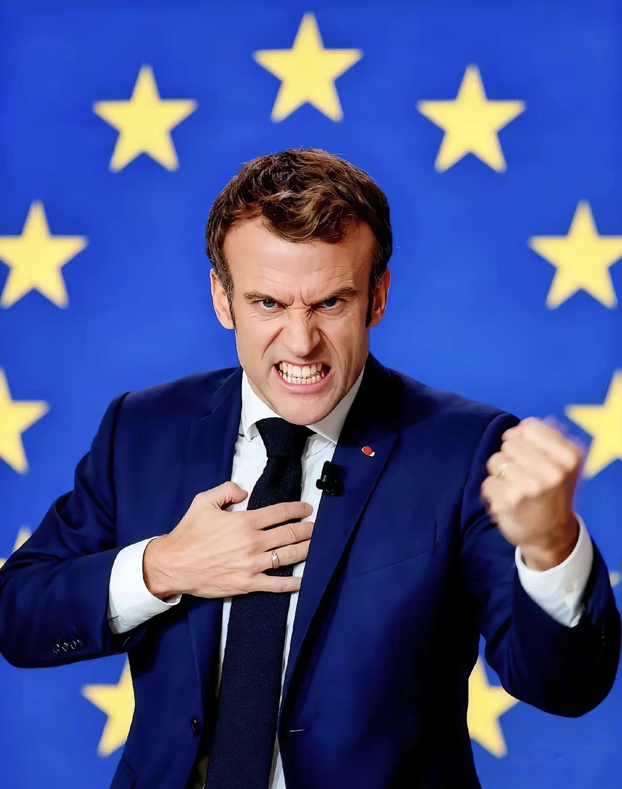 马克龙当着欧盟所有成员国的面公开叫板:中国若管控关键材料,欧盟就用《反胁迫工具法