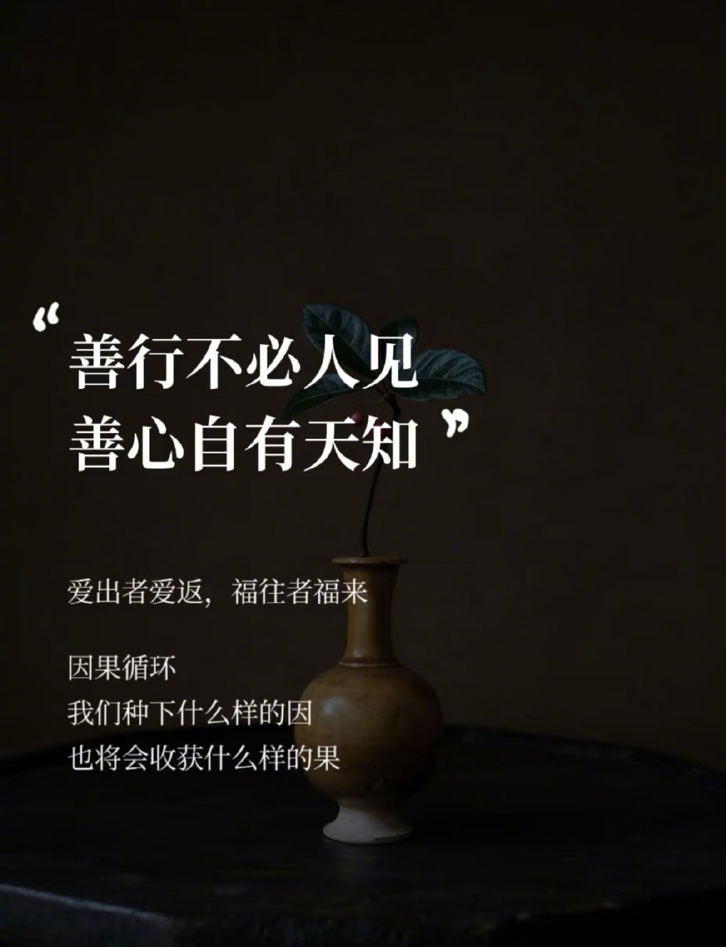 一个人真正值得炫耀的东西，是善良，是教养，是包容，是见过世面的涵养。