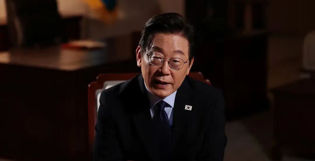 李在明：错划中俄朝阵营接受BBC访问，韩国总统李在明还忘不了“抱怨”中朝