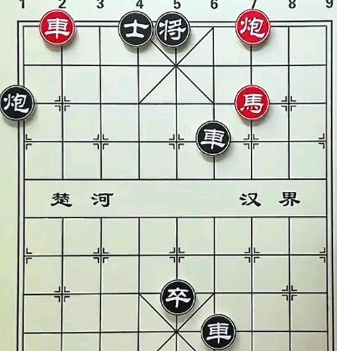 这个棋真有点搞笑，隔壁刘老六也有业七的水平，竟然直接投子认输，本来就两步可以绝杀