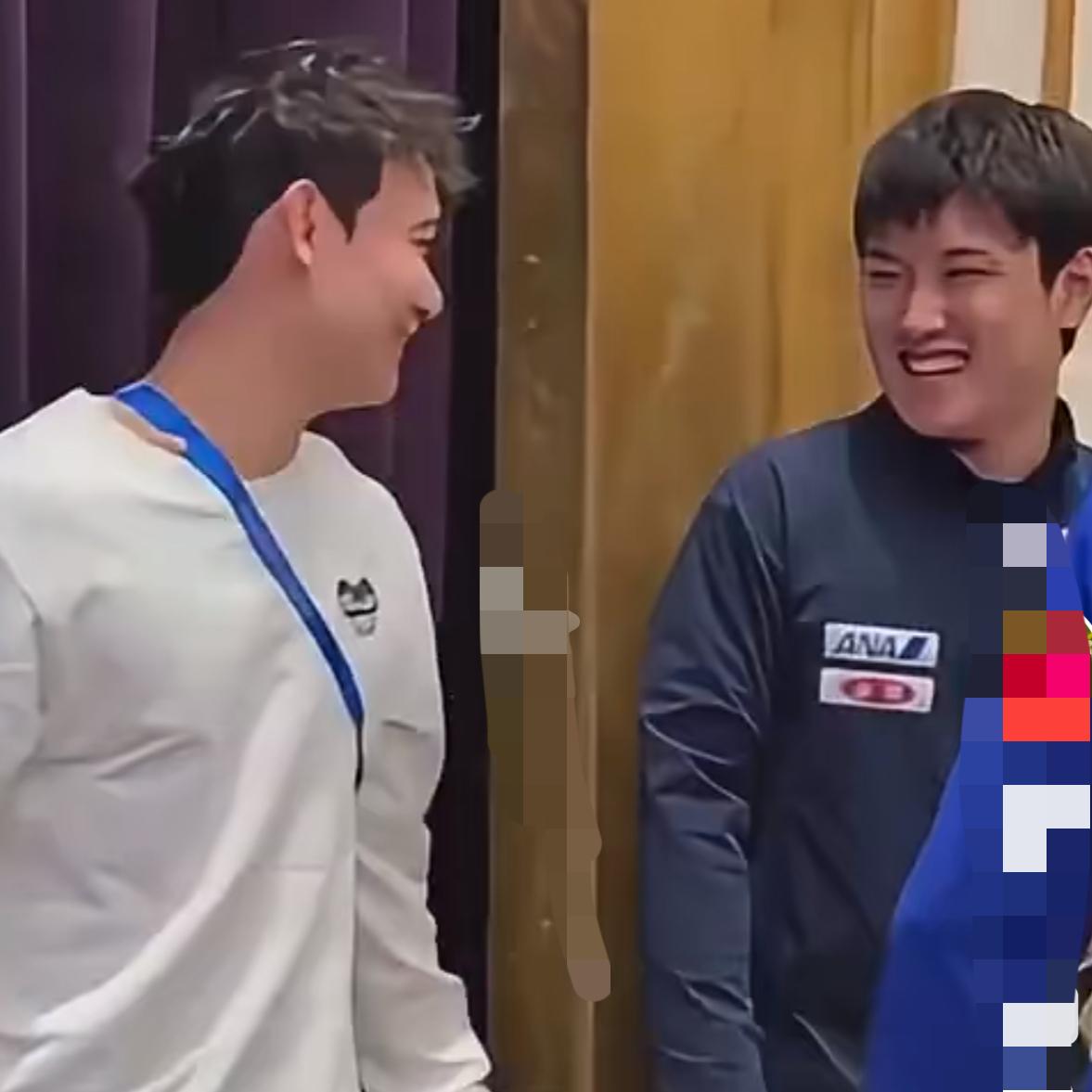 刘丁硕说：张本智和问我，为什么大家都骂他？刘丁硕告诉张本智和，那没办法，