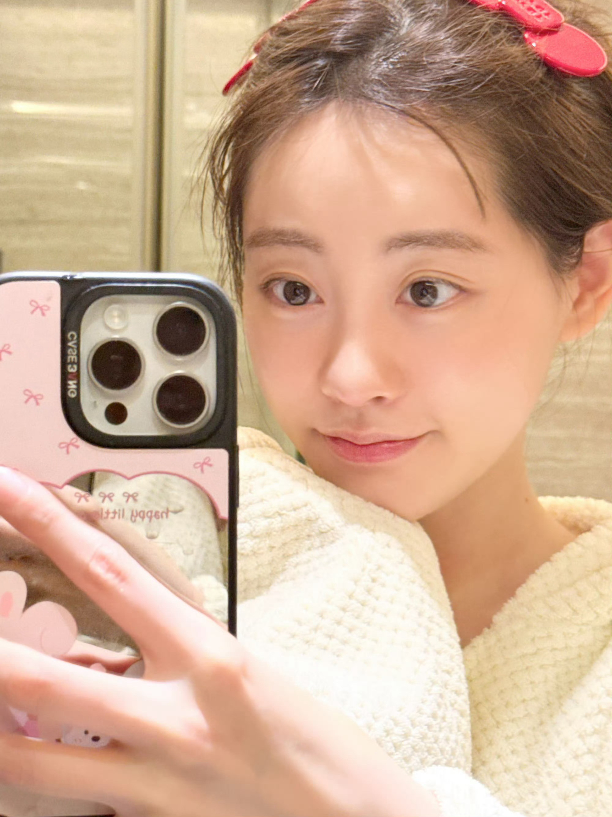 素颜的祝绪丹就是如此的美～～