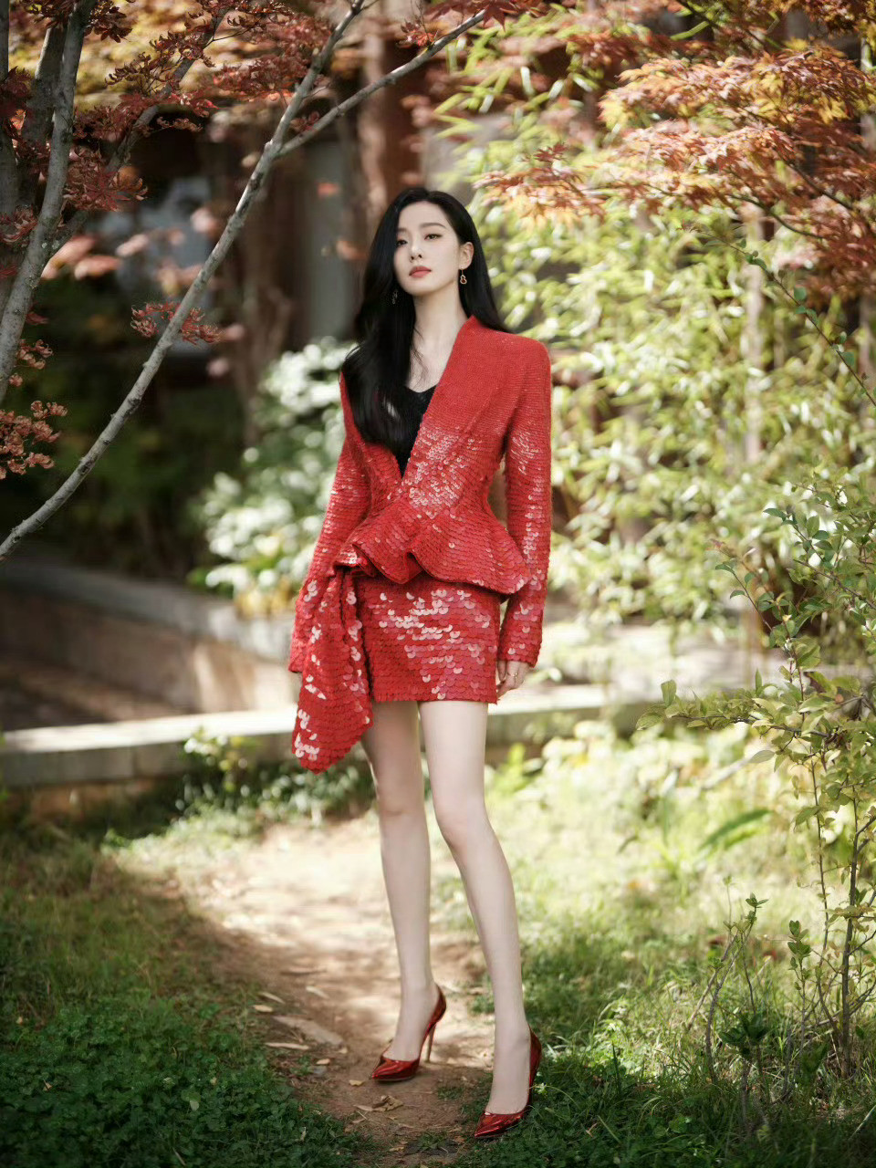 刘诗诗真的太瘦了完全就是妈妈级别​​​