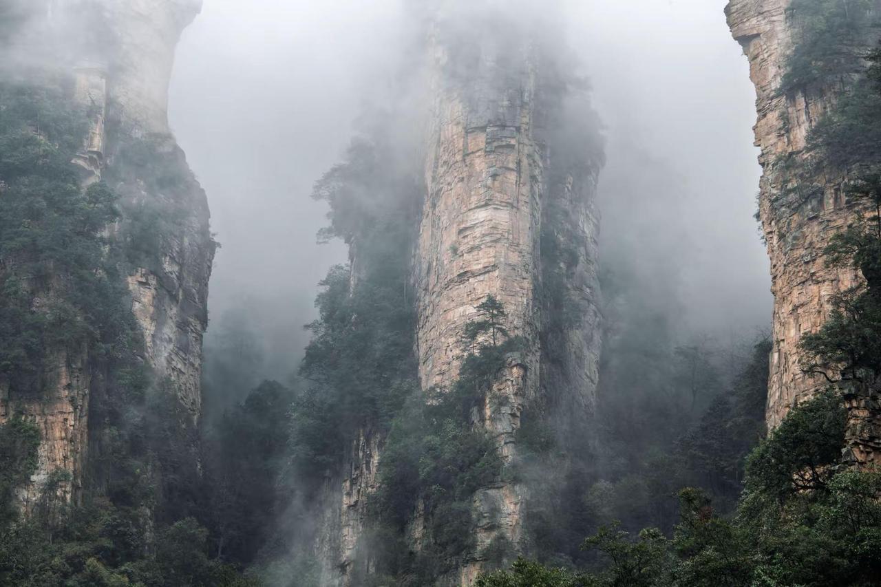 张家界。张家界风光摄影旅行摄影风景摄影