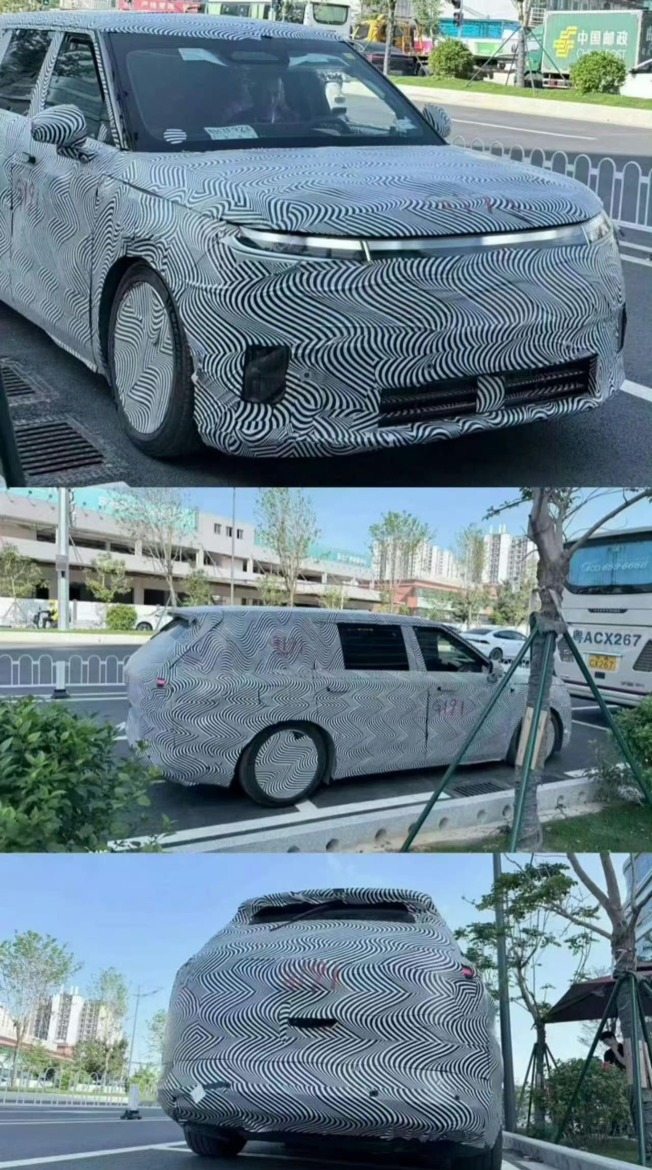 都说是小鹏的大六座G01。真是有点看厌了，市场上一堆。一朝起，万物生