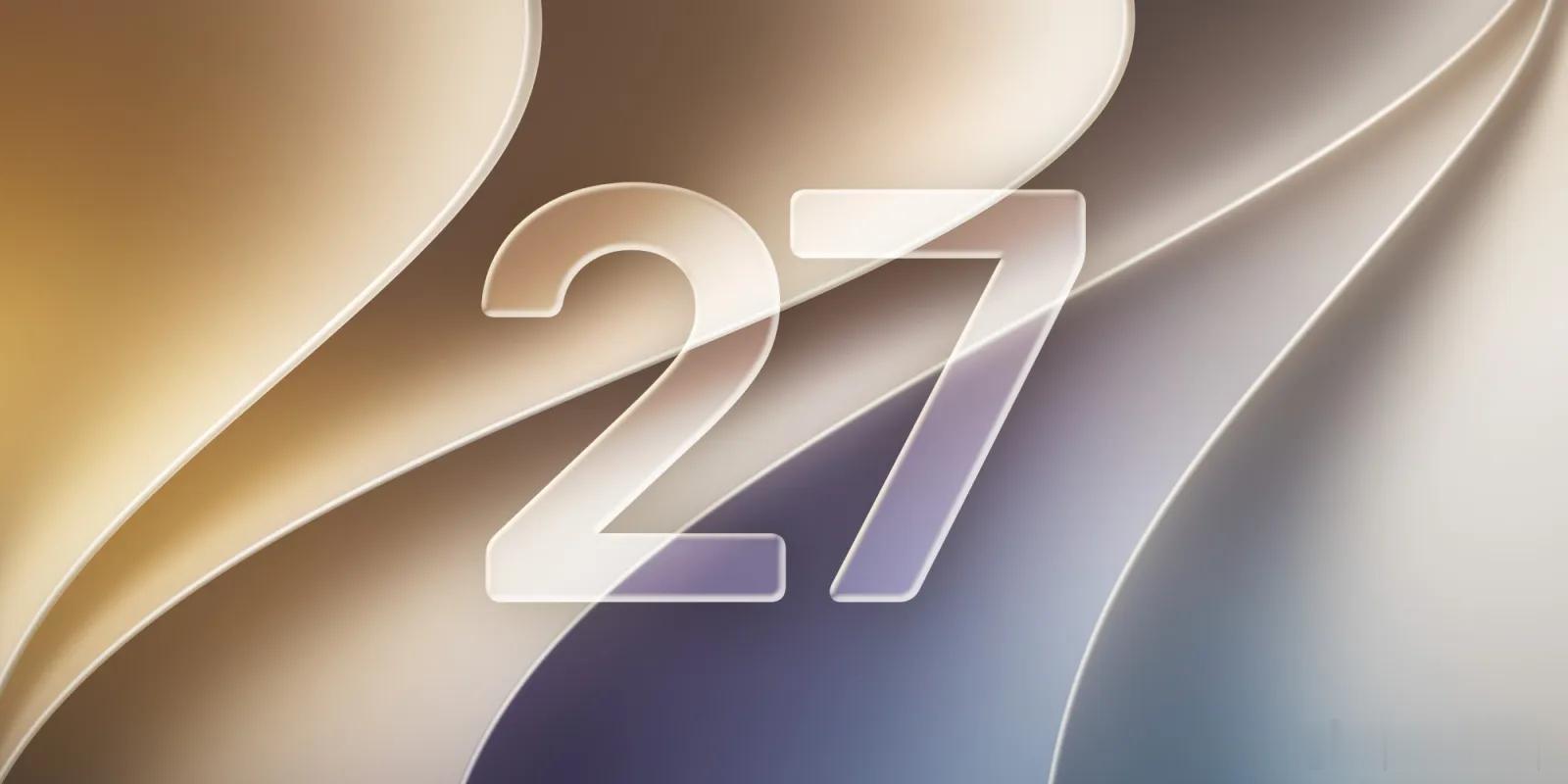 iOS27公测版来了今早iOS27首个公测版推送，iPhone11及后续