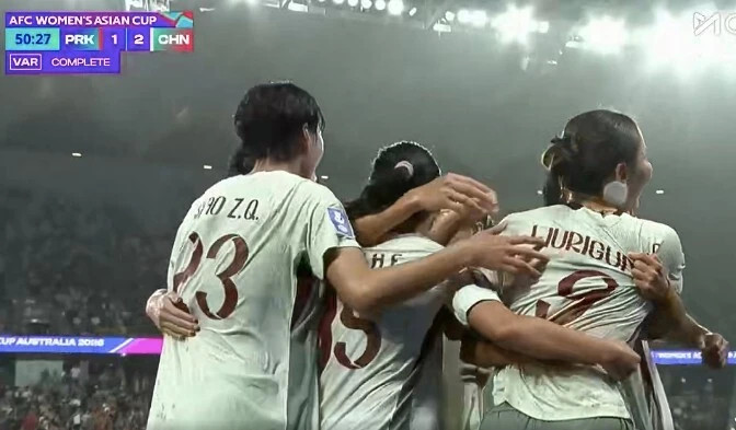 【中国女足逆转朝鲜】中国女足三连胜小组头名出线北京时间3月9日17:00，女足