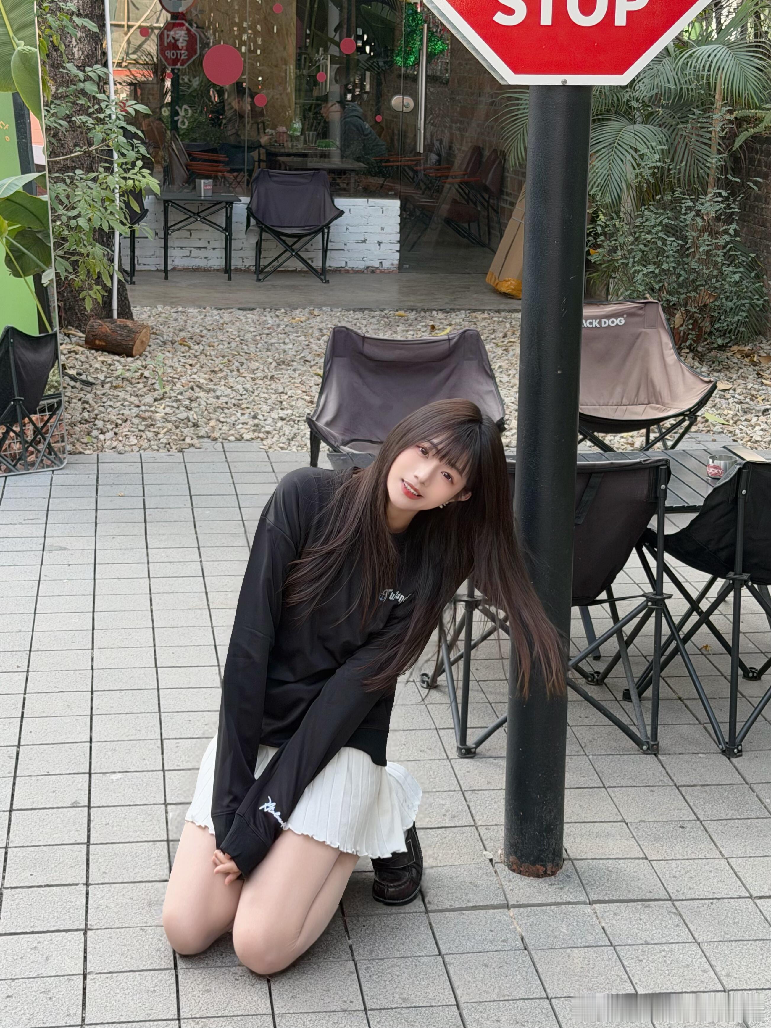 棉袜与丝袜叠穿，可爱元素拉满~