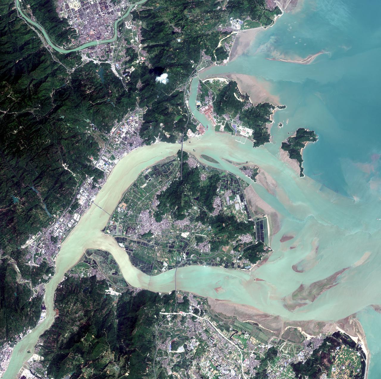 福州市马尾区高清卫星图（9.19）