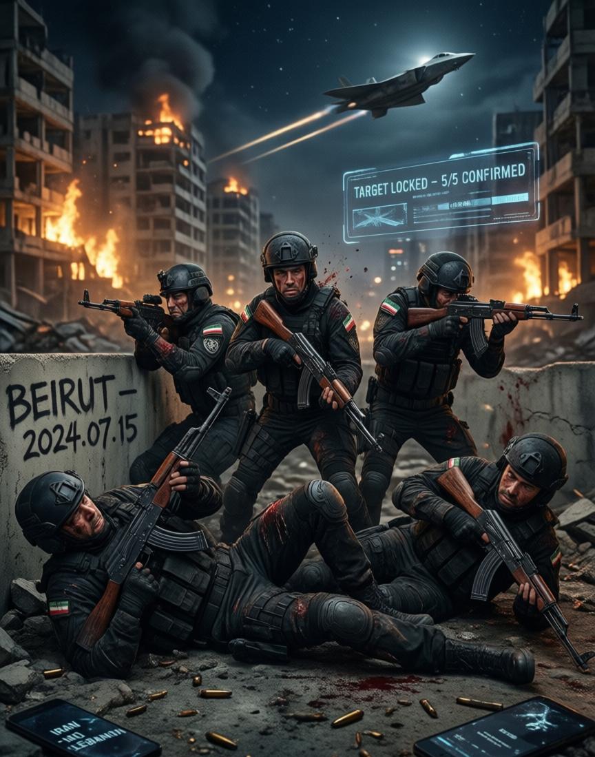 贝鲁特酒店里的五具尸体，改写了黎巴嫩战场的下一步3月7日晚，贝鲁特市中心一家